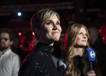 Kristrún Mjöll Frostadóttir, islandská premiérka vládne ostrovu od roku 2024. Foto: SITA/AP Photo/Marco di Marco